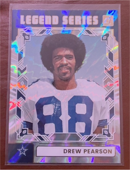 2025 Panini Donruss #TLS-DPE Drew Pearson Legend Series — front