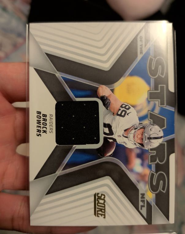 2025 Panini Score #SNJ-BBS Brock Bowers — front