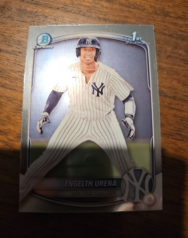 2025 Bowman Chrome #BCP-16 Engelth Urena — front