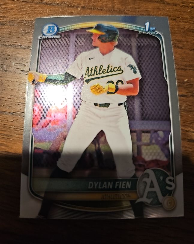 2025 Bowman Chrome Prospects #BCP-47 Dylan Fien — front