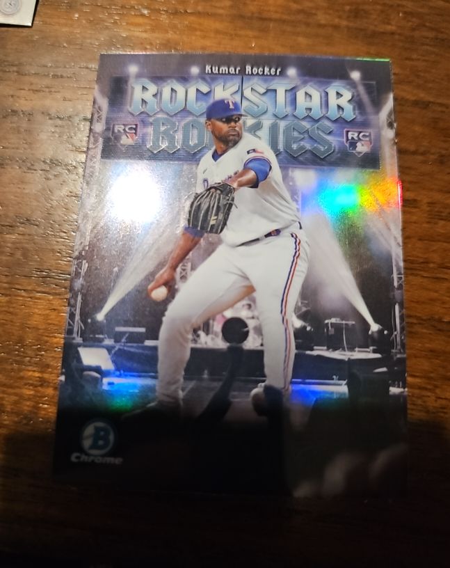 2025 Bowman Chrome #RR-4 Kumar Rocker — front