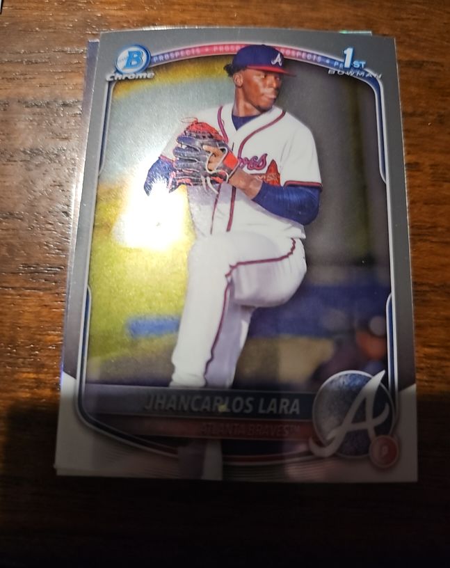 2025 Bowman Chrome Prospects #BCP-126 Jhancarlos Lara — front