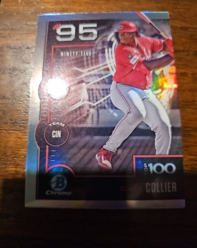 2025 Bowman Scouts Top 100 #BTP-95 Cam Collier — front