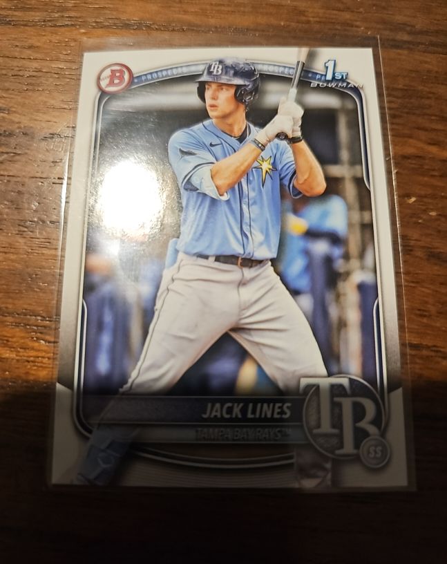 2025 Bowman Prospects #BP-64 Jack Lines — front