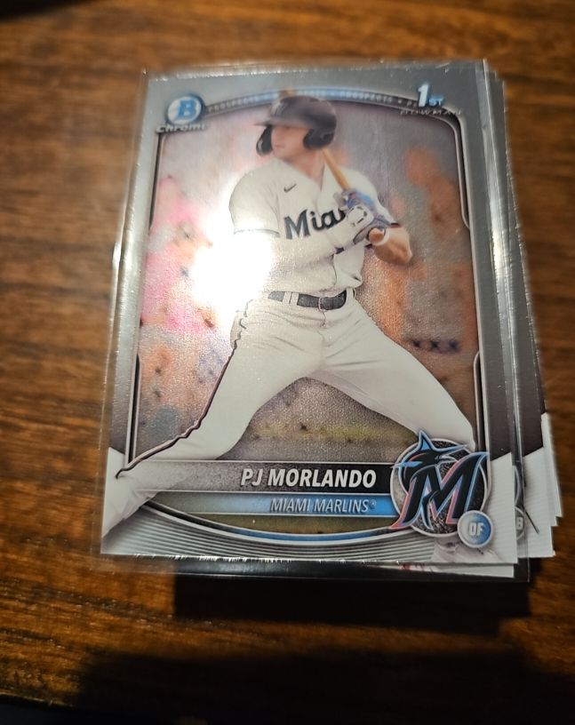 2025 Bowman Chrome Prospects #BCP-91 PJ Morlando — front