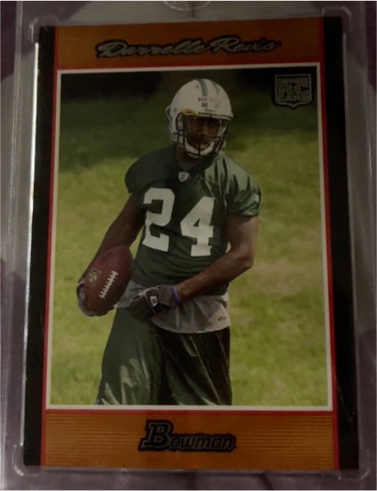 2007 Bowman #199 Darrelle Revis — front
