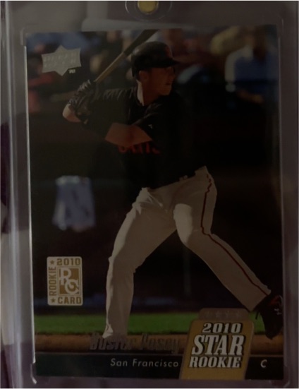 2010 Upper Deck #28 Buster Posey — front