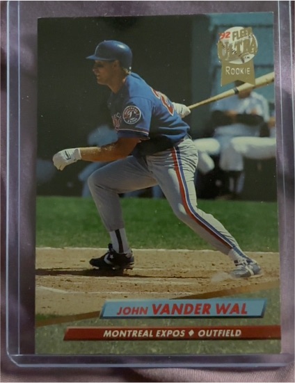 1992 Fleer Ultra #523 John Vander Wal — front
