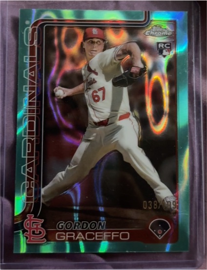 2025 Topps Chrome #256 Gordon Graceffo — front