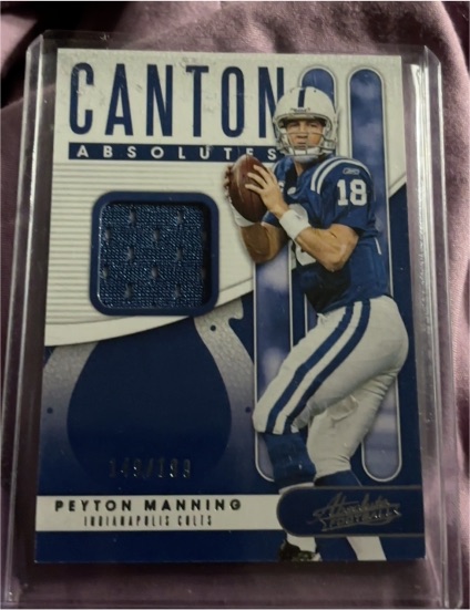 2019 Panini Absolute Canton Absolutes #CA-PM Peyton Manning — front