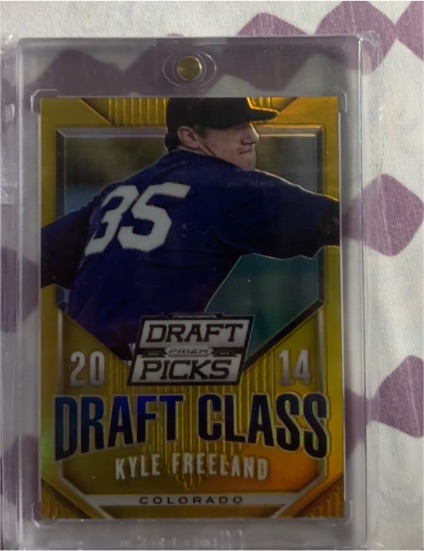 2014 Panini Prizm Perennial Draft Picks Draft Class #Kyle Freeland — front