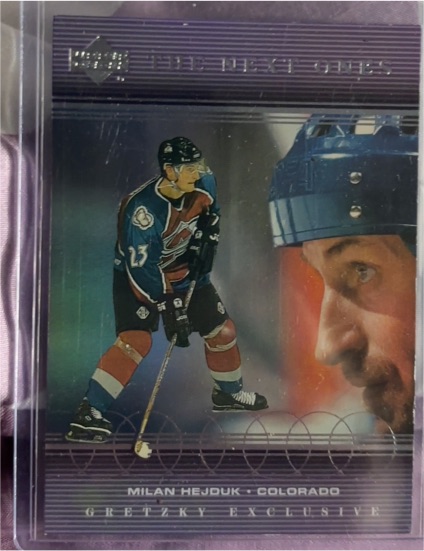 1999-00 Upper Deck Gretzky Exclusives #87 Milan Hejduk — front