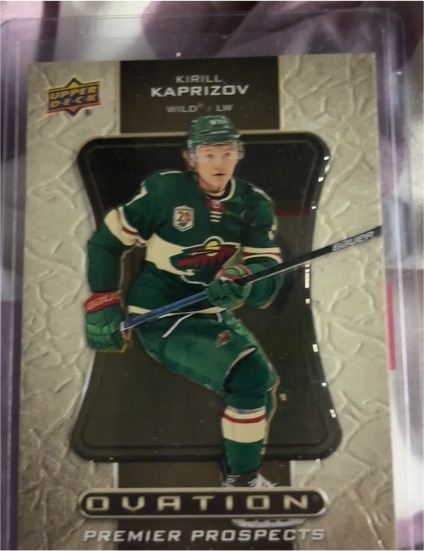 2020-21 Upper Deck Ovation #O-41 Kirill Kaprizov — front