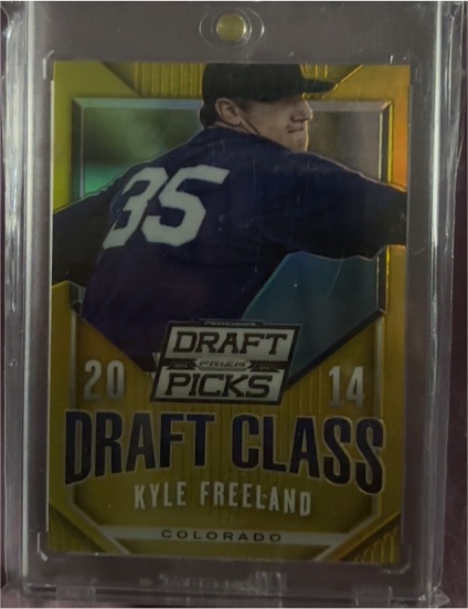 2014 Panini Prizm Perennial Draft Picks #7 Kyle Freeland Draft Class — front