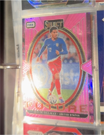 2024-25 Panini Select FIFA #6 Malik Tillman — front