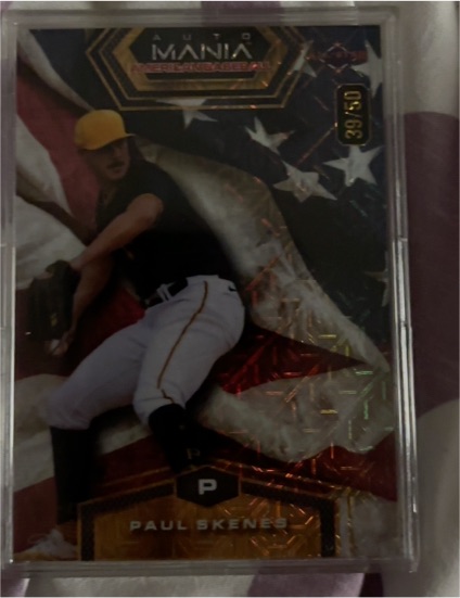 2024 Wild Card Auto Mania #AMAH-PS3 Paul Skenes — front