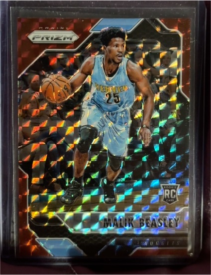 2016-17 Panini Prizm #25 Malik Beasley — front