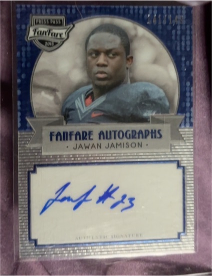 2013 Press Pass Fanfare #FF-JJ1 Jawan Jamison — front