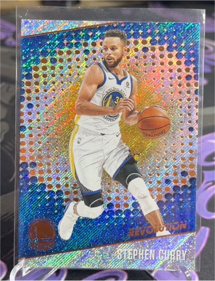2017-18 Panini Revolution Groove #44 Stephen Curry — front