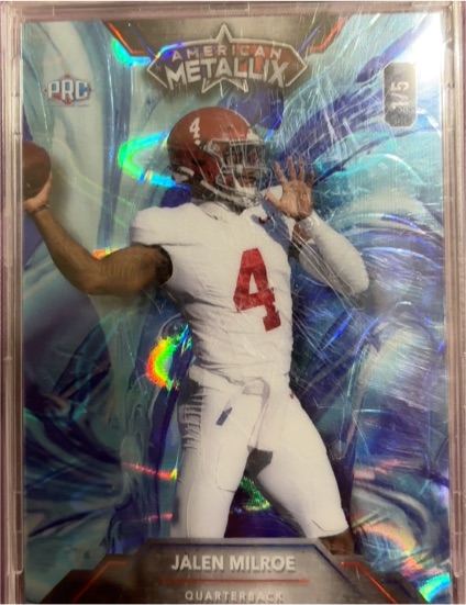 2024 American Metalix Jalen Milroe #/5 — front