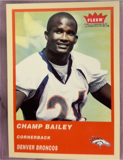 2004 Fleer Tradition #87 Champ Bailey — front