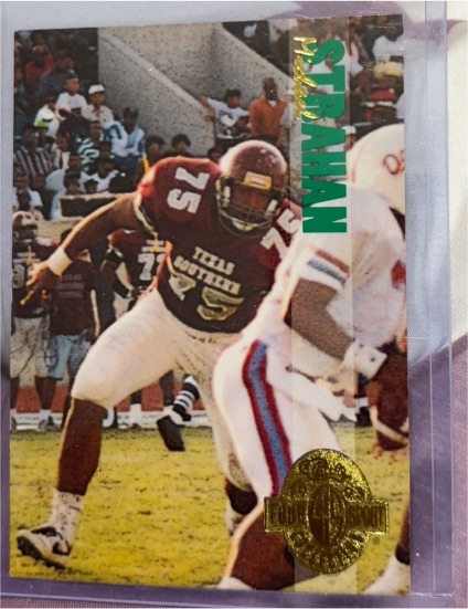 1993 Classic Four Sport #146 Michael Strahan — front