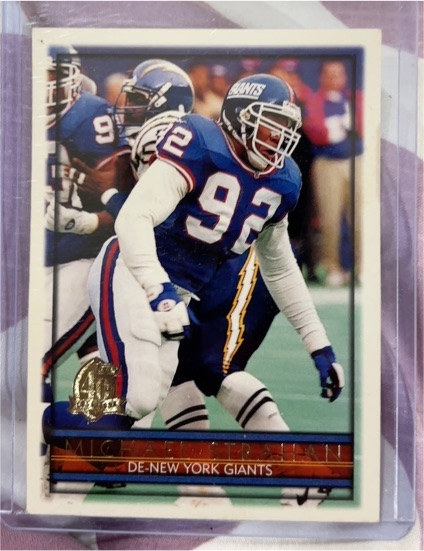 1996 Topps #353 Michael Strahan — front