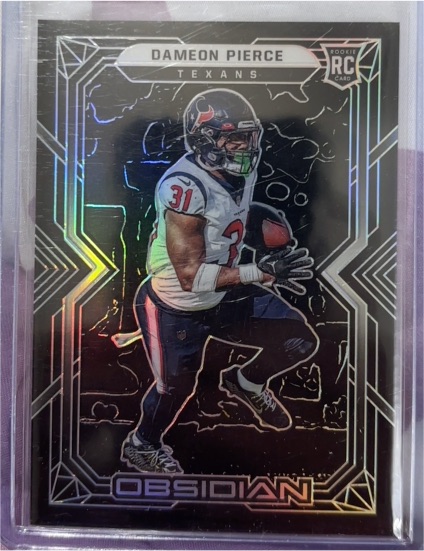 2022 Panini Obsidian #135 Dameon Pierce — front