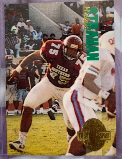 1993 Classic Four Sport #146 Michael Strahan — front