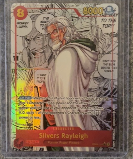 2024 One Piece OP08-118 Silvers Rayleigh — front
