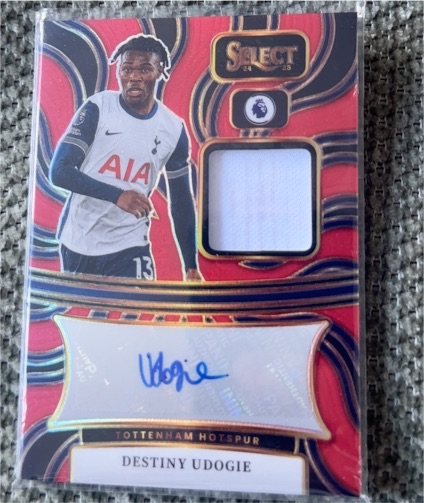2024-25 Panini Select # Destiny Udogie — front