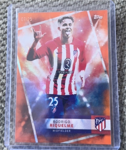 2024 Topps UEFA Club Competitions #25 Rodrigo Riquelme — front
