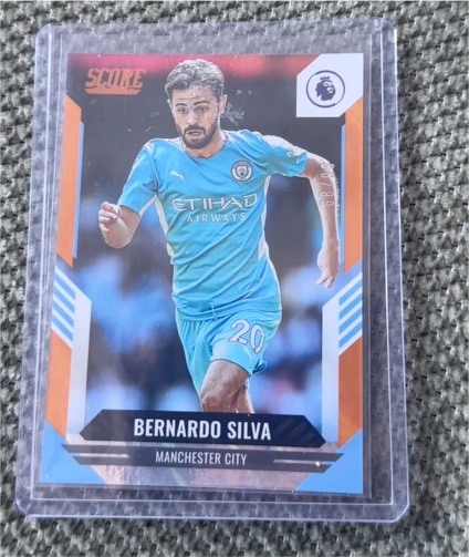 2021-22 Panini Score Premier League #20 Bernardo Silva — front