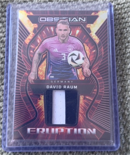 2023-24 Panini Obsidian #ER-DR David Raum — front