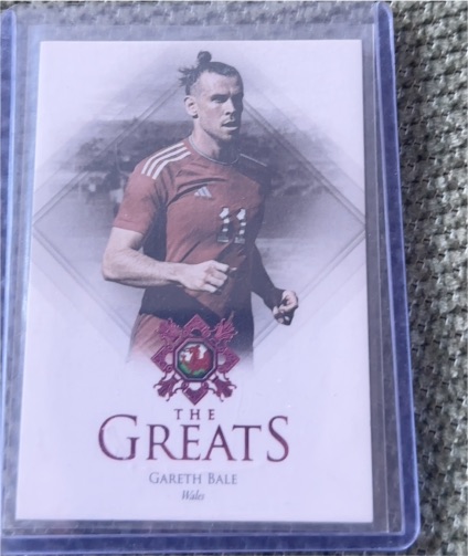 2024 Futera Unique The Greats #101 Gareth Bale — front