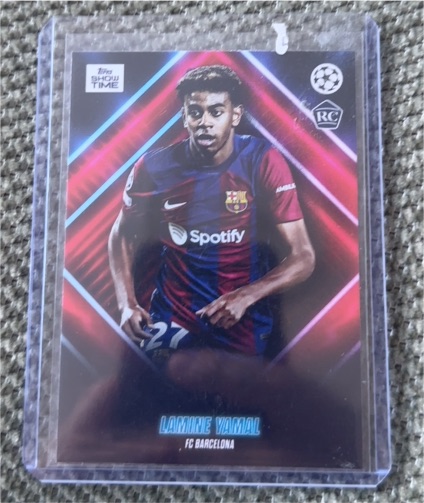 2023 Topps Showtime #RC Lamine Yamal — front