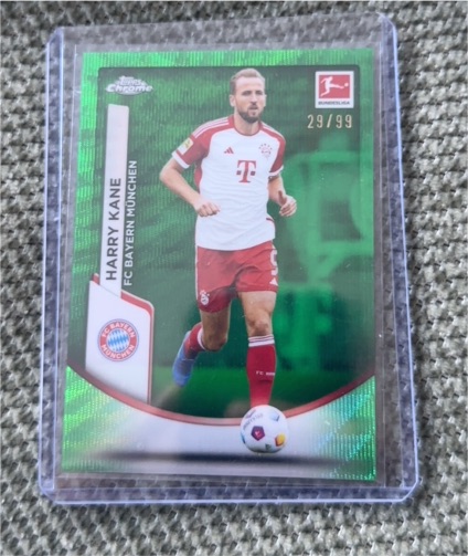 2023-24 Topps Chrome Bundesliga #29/99 Harry Kane FC Bayern München — front