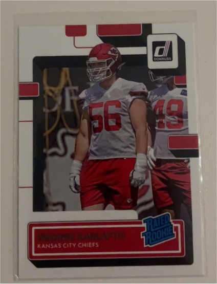 2022 Donruss #361 George Karlaftis — front