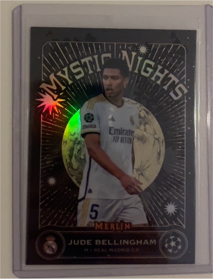 2023-24 Topps Merlin Mystic Nights #MN-1 Jude Bellingham — front