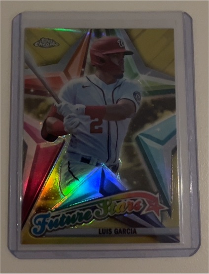 2022 Topps Chrome #FS-8 Luis Garcia Future Stars — front