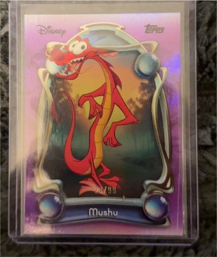 2025 Topps Disney Wonder #63 Mushu — front