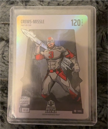 2025 Bo Jackson Battle Arena Update #SBF-23 Crews-Missle Dylan Crews — front