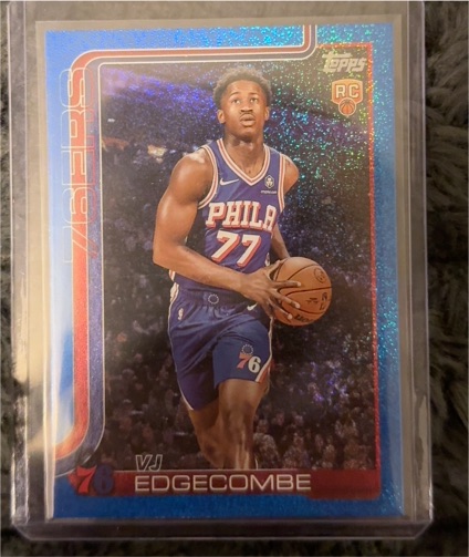 2025-26 Topps #203 VJ Edgecombe — front