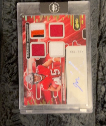 2024 Panini Absolute #RPMA-MPJ Michael Penix Jr. — front