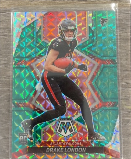 2022 Panini Mosaic #312 Drake London — front