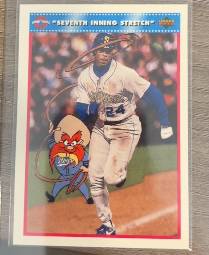 1992 Upper Deck Comic Ball 3 #93 Ken Griffey Jr. Seventh Inning Stretch — front