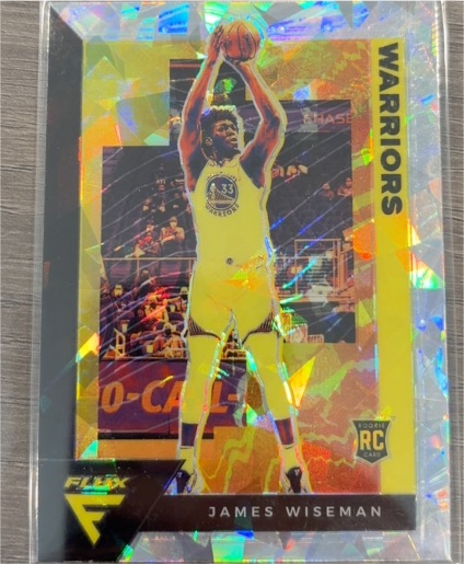 2020-21 Panini Flux #204 James Wiseman Rookie — front