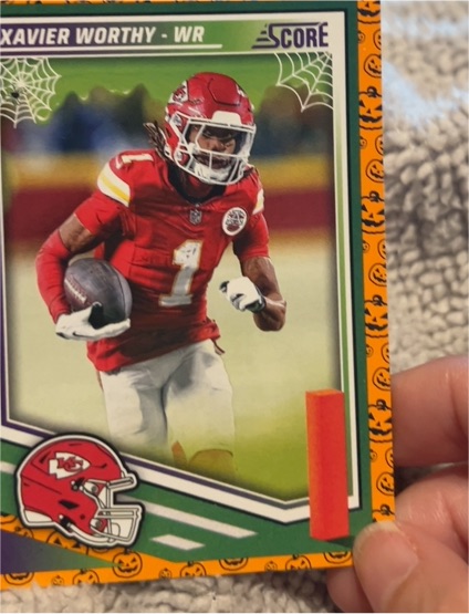 2025 Panini Score-A-Treat #237 Xavier Worthy — front