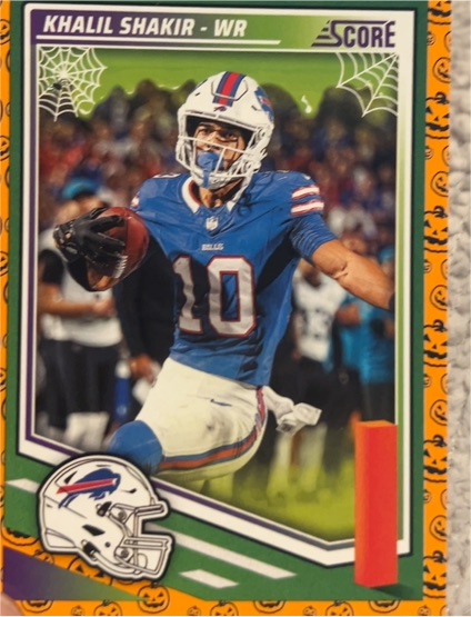 2025 Panini Score-A-Treat #24 Khalil Shakir — front