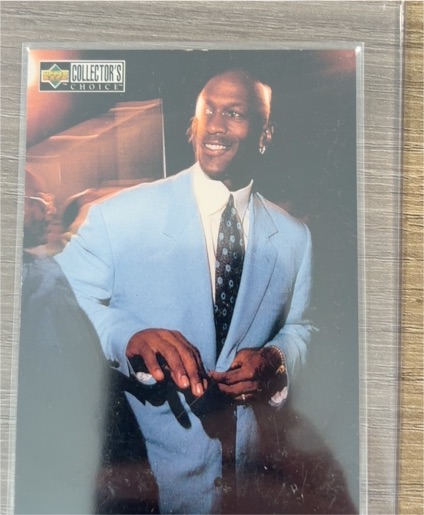 1997-98 Upper Deck Collector's Choice #393 Michael Jordan — front